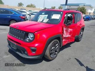 2021 Jeep Renegade Latitude with VIN ZACNJCBB4MPM32798, listed as a IAAI auction lot 42180438 with 31,859 mi miles and . Bid and sale history available at DreamBid. Image 2.