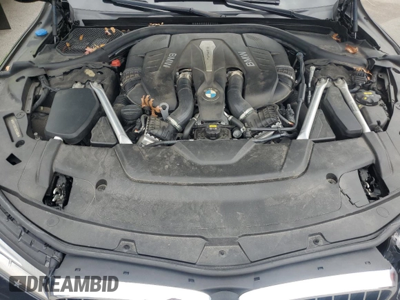 2019 BMW 7 Series 750i xDrive с VIN WBA7F2C5XKB240094, выставлен на аукционе Copart как лот 52735614 с пробегом 54 983 миль миль и Списание • Salvage title. История ставок и продаж доступна на DreamBid. Изображение 11.