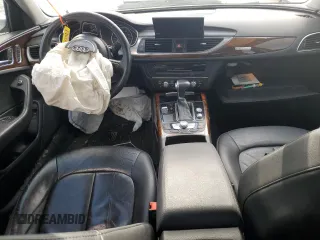 2015 Audi A6 2.0T Premium with VIN WAUFFAFC9FN015461, listed as a Copart auction lot 84965344 with 100,317 mi miles and Salvage Title. Bid and sale history available at carsss.com. Image 8.