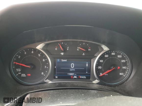 2021 Chevrolet Equinox LT with VIN 2GNAXUEV4M6107164, listed as a Copart auction lot 59492195 with 116,831 mi miles and Non repairable. Bid and sale history available at DreamBid. Image 9.