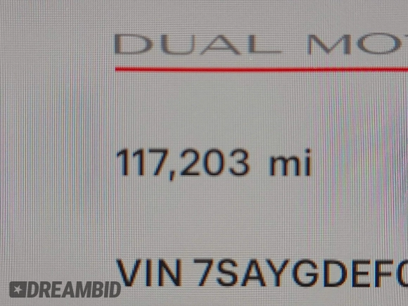 2022 Tesla Model Y Performance z VIN 7SAYGDEF0NF491586, wystawiony jako IAAI lot #42276747 z przebiegiem 117 203 mil mil oraz . Historia ofert i sprzedaży dostępna na DreamBid. Obrazek 15.