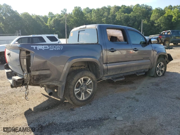 2019 Toyota Tacoma 4WD SR with VIN 5TFCZ5AN7KX207814, listed as a Copart auction lot 60751824 with 16,255 mi miles and Salvage Title. Bid and sale history available at carsss.com. Image 3.