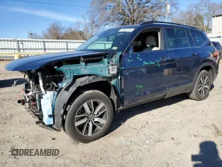 2021 Volkswagen Atlas SE z VIN 1V2LP2CA6MC553845, wystawiony jako Copart lot #42630145 z przebiegiem 87 628 mil mil oraz Szkody całkowita. Historia ofert i sprzedaży dostępna na DreamBid. Obrazek 1.