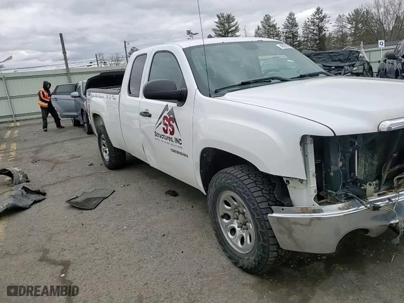 2011 GMC Sierra 1500 Work Truck with VIN 1GTR2TEA4BZ392886, listed as a Copart auction lot 48201305 with 235,068 mi miles and Salvage Title. Bid and sale history available at carsss.com. Image 10.