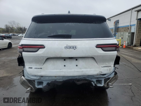 2021 Jeep Grand Cherokee Altitude with VIN 1C4RJKAG6M8147488, listed as a Copart auction lot 53948425 with 23,485 mi miles and Salvage title. Bid and sale history available at DreamBid. Image 6.
