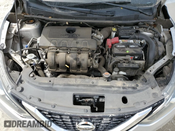 2017 Nissan Sentra SV z VIN 3N1AB7AP7HY386939, wystawiony jako Copart lot #58464325 z przebiegiem 165 170 mil mil oraz Szkoda całkowita • Salvage title. Historia ofert i sprzedaży dostępna na DreamBid. Obrazek 11.