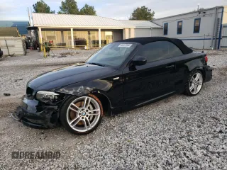 2013 BMW 1 Series 135i with VIN WBAUN7C53DVM27505, listed as a Copart auction lot 80057664 with 120,653 mi miles and Clean Title. Bid and sale history available at carsss.com. Image 1.
