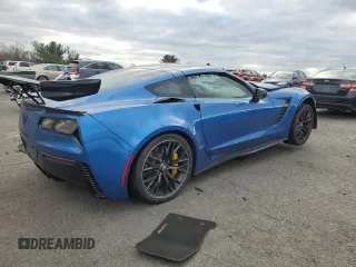2016 Chevrolet Corvette Z06 3LZ with VIN 1G1YT2D60G5610605, listed as a Copart auction lot 83361134 with 23,939 mi miles and Salvage Title. Bid and sale history available at carsss.com. Image 3.