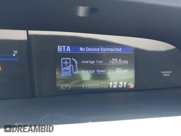 2015 Honda Civic EX-L with VIN 2HGFB2F9XFH518001, listed as a IAAI auction lot 42065254 with 110,202 mi miles and . Bid and sale history available at DreamBid. Image 15.