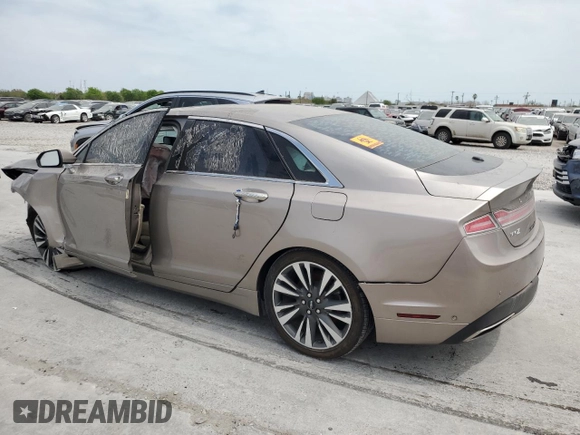 2019 Lincoln MKZ Reserve II z VIN 3LN6L5E99KR633939, wystawiony jako Copart lot #50454485 z przebiegiem Nie podano mil oraz Szkoda całkowita • Salvage title. Historia ofert i sprzedaży dostępna na DreamBid. Obrazek 2.