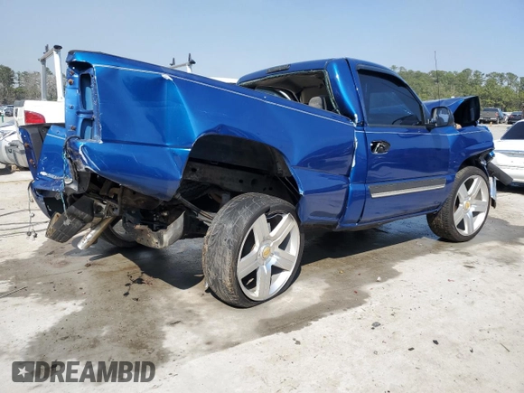 2004 Chevrolet Silverado 1500 Work Truck with VIN 1GCEC14T04Z220196, listed as a Copart auction lot 47044695 with 285,083 mi miles and Non Repairable. Bid and sale history available at carsss.com. Image 3.