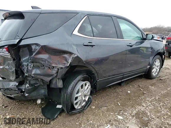 2022 Chevrolet Equinox LT with VIN 2GNAXKEV2N6148219, listed as a Copart auction lot 50938265 with 9,092 mi miles and Salvage Title. Bid and sale history available at DreamBid. Image 14.