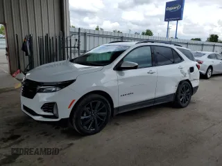 2023 Chevrolet Equinox RS with VIN 3GNAXMEG5PS189557, listed as a Copart auction lot 56154785 with 38,110 mi miles and Salvage title. Bid and sale history available at DreamBid. Image 1.