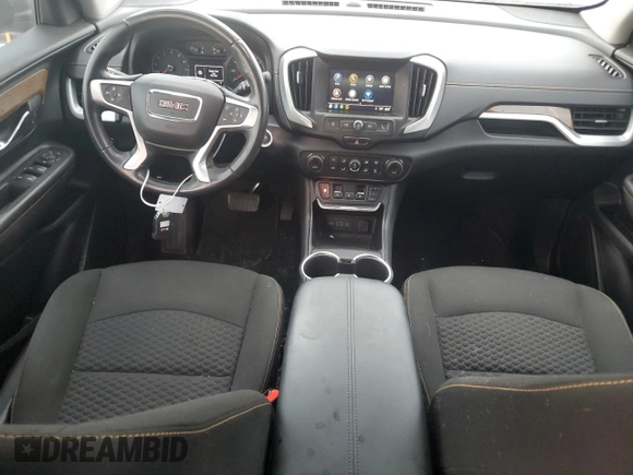 2018 GMC Terrain SLE with VIN 3GKALMEV4JL332863, listed as a Copart auction lot 50884365 with 81,750 mi miles and Salvage Title. Bid and sale history available at carsss.com. Image 8.