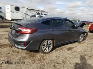 2018 Honda Clarity Plug-In Hybrid Touring with VIN JHMZC5F37JC010052, listed as a Copart auction lot 79629024 with 82,025 mi miles and Salvage Title. Bid and sale history available at carsss.com. Image 3.