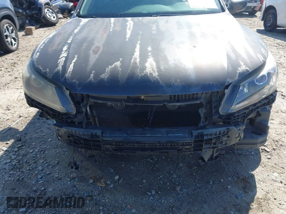 2014 Honda Accord Sport with VIN 1HGCR2F59EA181474, listed as a IAAI auction lot 41872579 with 124,252 mi miles and . Bid and sale history available at carsss.com. Image 6.
