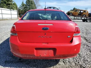 2008 Ford Focus SE with VIN 1FAHP35N58W182006, listed as a Copart auction lot 53599705 with 194,076 mi miles and Salvage Title. Bid and sale history available at carsss.com. Image 6.