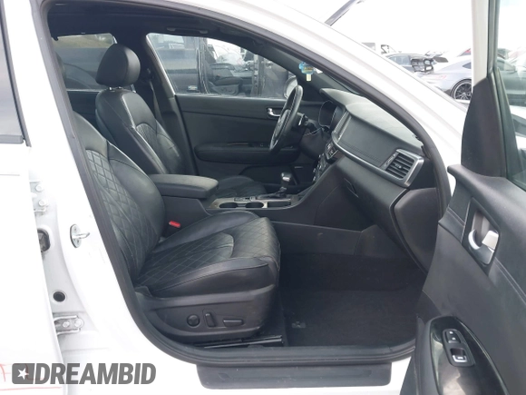 2018 Kia Optima SX with VIN 5XXGV4L21JG182103, listed as a IAAI auction lot 40522762 with 60,542 mi miles and . Bid and sale history available at DreamBid. Image 5.