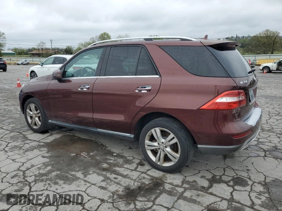 2013 Mercedes-Benz M 350 with VIN 4JGDA5JB4DA256763, listed as a Copart auction lot 51978225 with 153,819 mi miles and Clean Title. Bid and sale history available at DreamBid. Image 2.