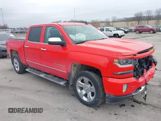 2017 Chevrolet Silverado 1500 LTZ with VIN 3GCUKSEC5HG239724, listed as a IAAI auction lot 41447344 with 92,000 mi miles and . Bid and sale history available at DreamBid. Image 1.