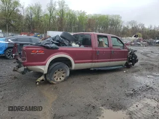 2008 Ford F-350 XL with VIN 1FTWW31R58EC25097, listed as a Copart auction lot 50881335 with Not Provided miles and Salvage Title. Bid and sale history available at DreamBid. Image 3.