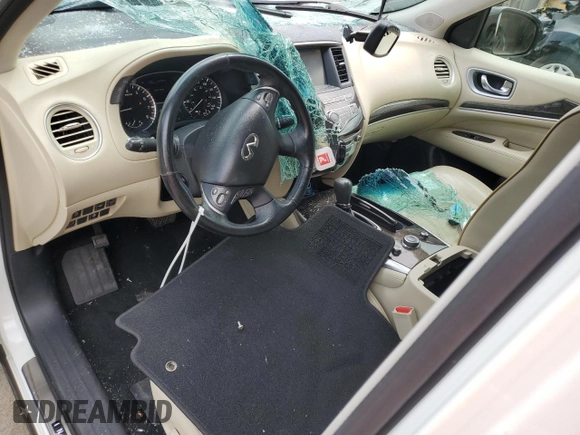 2015 Infiniti QX60 with VIN 5N1AL0MM6FC508775, listed as a Copart auction lot 63416215 with 115,790 mi miles and Salvage title. Bid and sale history available at DreamBid. Image 8.
