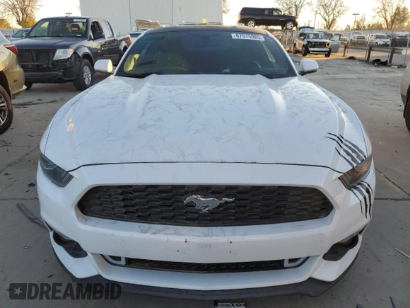 2016 Ford Mustang EcoBoost with VIN 1FA6P8TH9G5279778, listed as a Copart auction lot 87975985 with Not Provided miles and Clean Title. Bid and sale history available at carsss.com. Image 5.