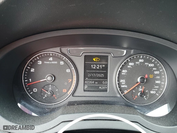 2018 Audi Q3 Premium with VIN WA1BCCFS5JR008788, listed as a Copart auction lot 46404405 with 42,264 mi miles and Salvage Title. Bid and sale history available at carsss.com. Image 9.