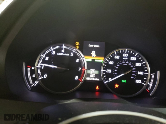 2019 Acura MDX with VIN 5J8YD4H33KL033624, listed as a Copart auction lot 43634645 with 41,310 mi miles and Salvage Title. Bid and sale history available at carsss.com. Image 9.