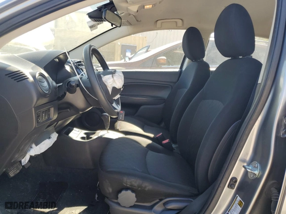 2022 Mitsubishi Mirage ES with VIN ML32AUHJ5NH008343, listed as a Copart auction lot 46995045 with 52,761 mi miles and Salvage Title. Bid and sale history available at carsss.com. Image 7.