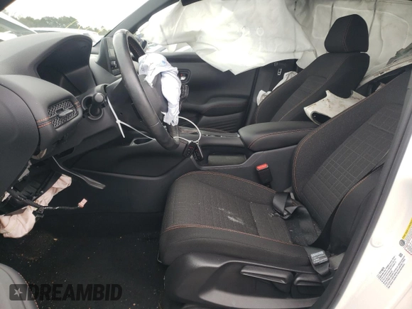 2023 Honda HR-V Sport with VIN 3CZRZ1H57PM706984, listed as a Copart auction lot 84251294 with 19,552 mi miles and Salvage Title. Bid and sale history available at DreamBid. Image 7.