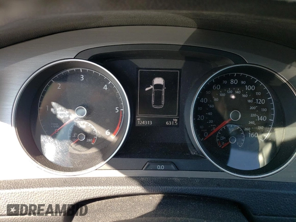 2015 Volkswagen Golf SportWagen TDI SE with VIN 3VWCA7AU9FM512010, listed as a Copart auction lot 68118573 with 124,313 mi miles. Bid and sale history available at carsss.com. Image 9.