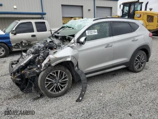 2020 Hyundai Tucson Ultimate with VIN KM8J33AL7LU197358, listed as a Copart auction lot 87025104 with 0 mi miles and Salvage Title. Bid and sale history available at carsss.com. Image 1.