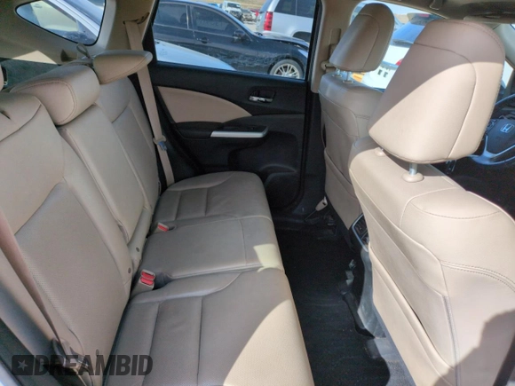 2015 Honda CR-V EX-L with VIN 5J6RM4H7XFL111385, listed as a Copart auction lot 48588225 with 129,162 mi miles and Salvage Title. Bid and sale history available at carsss.com. Image 10.