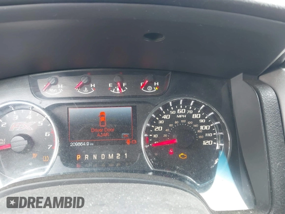 2014 Ford F-150 XL with VIN 1FTFW1ET0EKF39280, listed as a IAAI auction lot 42038842 with 209,864 mi miles and . Bid and sale history available at DreamBid. Image 7.