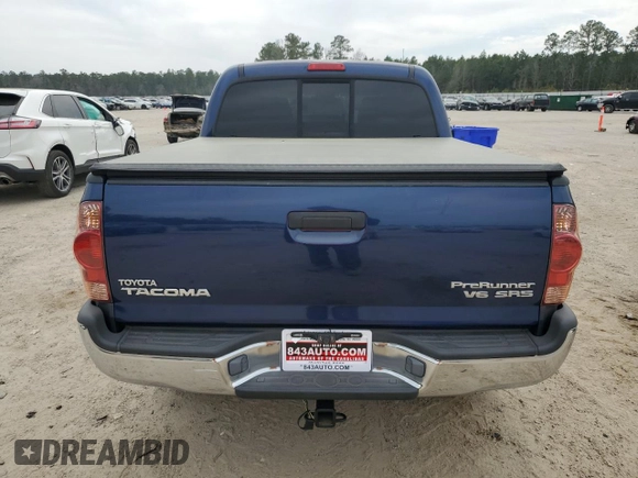 2007 Toyota Tacoma PreRunner with VIN 3TMJU62N17M033018, listed as a Copart auction lot 48413185 with 167,735 mi miles and Salvage Title. Bid and sale history available at DreamBid. Image 6.