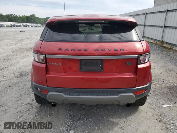 2013 Land Rover Range Rover Evoque Pure Plus with VIN SALVP2BG3DH813811, listed as a Copart auction lot 57593345 with 123,993 mi miles and Clean title. Bid and sale history available at DreamBid. Image 6.