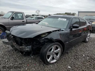 2010 Dodge Charger R/T with VIN 2B3CA5CT3AH172325, listed as a Copart auction lot 43948415 with 257,870 mi miles and Salvage Title. Bid and sale history available at carsss.com. Image 1.