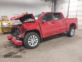 2023 Chevrolet Silverado 1500 Custom with VIN 1GCPDBEK1PZ104737, listed as a IAAI auction lot 41191878 with 23,234 mi miles and . Bid and sale history available at DreamBid. Image 18.