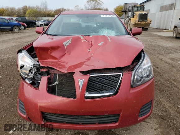 2009 Pontiac Vibe w/1SA with VIN 5Y2SL67859Z434311, listed as a Copart auction lot 77371574 with 214,810 mi miles and Clean Title. Bid and sale history available at carsss.com. Image 5.