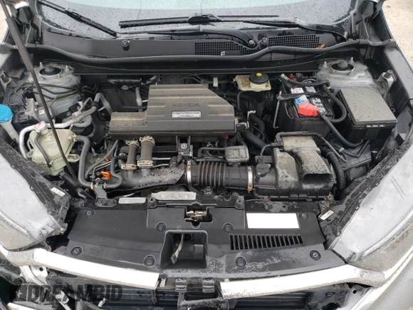 2019 Honda CR-V EX with VIN 2HKRW2H55KH654614, listed as a Copart auction lot 51593385 with 48,438 mi miles and Salvage Title. Bid and sale history available at carsss.com. Image 11.