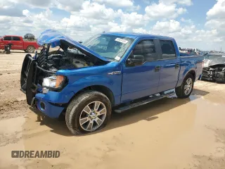 2014 Ford F-150 XL with VIN 1FTFW1CFXEKF54348, listed as a Copart auction lot 56034455 with 107,441 mi miles and Salvage title. Bid and sale history available at DreamBid. Image 1.