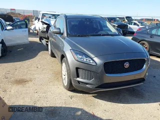 2020 Jaguar E-Pace SE with VIN SADFP2FX9L1004525, listed as a IAAI auction lot 41961714 with 42,291 mi miles and . Bid and sale history available at DreamBid. Image 1.