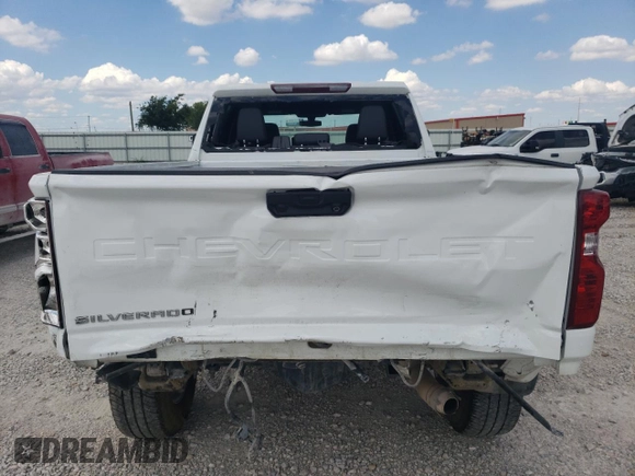 2023 Chevrolet Silverado 3500HD Work Truck with VIN 1GC4YSEY6PF175641, listed as a Copart auction lot 69237754 with 33,168 mi miles and Salvage Title. Bid and sale history available at carsss.com. Image 6.
