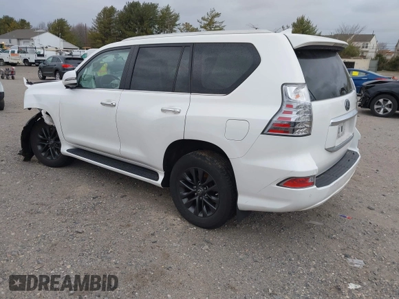 2021 Lexus GX 460 Premium z VIN JTJAM7BX5M5304457, wystawiony jako IAAI lot #41532034 z przebiegiem 66 278 mil mil oraz . Historia ofert i sprzedaży dostępna na DreamBid. Obrazek 3.