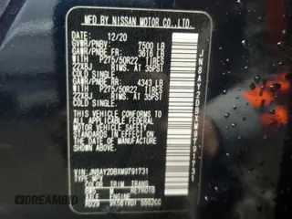 2021 Nissan Armada Platinum with VIN JN8AY2DBXM9791731, listed as a Copart auction lot 51018365 with Not provided miles and Non repairable. Bid and sale history available at DreamBid. Image 13.