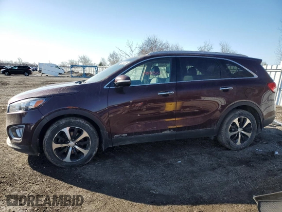 2018 Kia Sorento EX with VIN 5XYPHDA54JG345505, listed as a Copart auction lot 49640365 with 231,123 mi miles and Salvage Title. Bid and sale history available at carsss.com. Image 1.