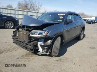 2020 Volkswagen Atlas SE with VIN 1V26C2CA7LC203597, listed as a Copart auction lot 48877795 with 58,575 mi miles and Salvage title. Bid and sale history available at DreamBid. Image 1.