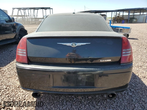 2006 Chrysler 300 C SRT8 with VIN 2C3LA73W96H417614, listed as a Copart auction lot 51835524 with 153,575 mi miles and Salvage Title. Bid and sale history available at carsss.com. Image 6.