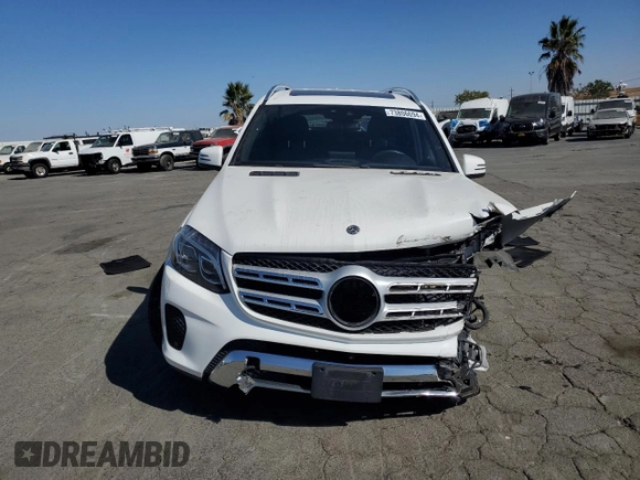 2017 Mercedes-Benz GLS 450 with VIN 4JGDF6EE4HA970944, listed as a Copart auction lot 73806694 with 60,429 mi miles and Salvage Title. Bid and sale history available at DreamBid. Image 5.